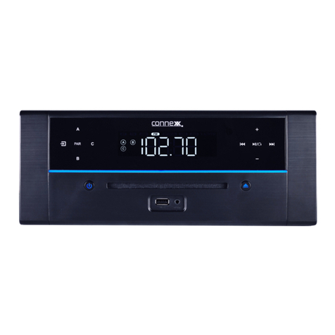 connexx WMS-DVDZ3-SB User manual
