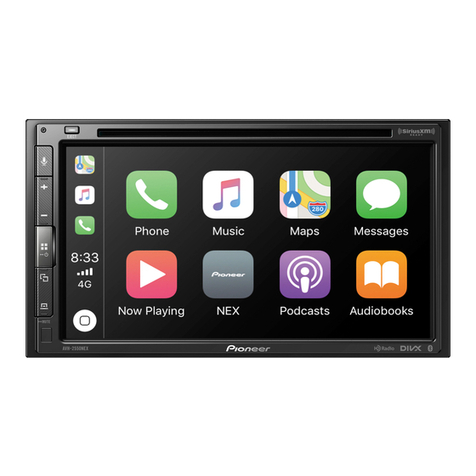 Pioneer AVH-2550NEX User manual