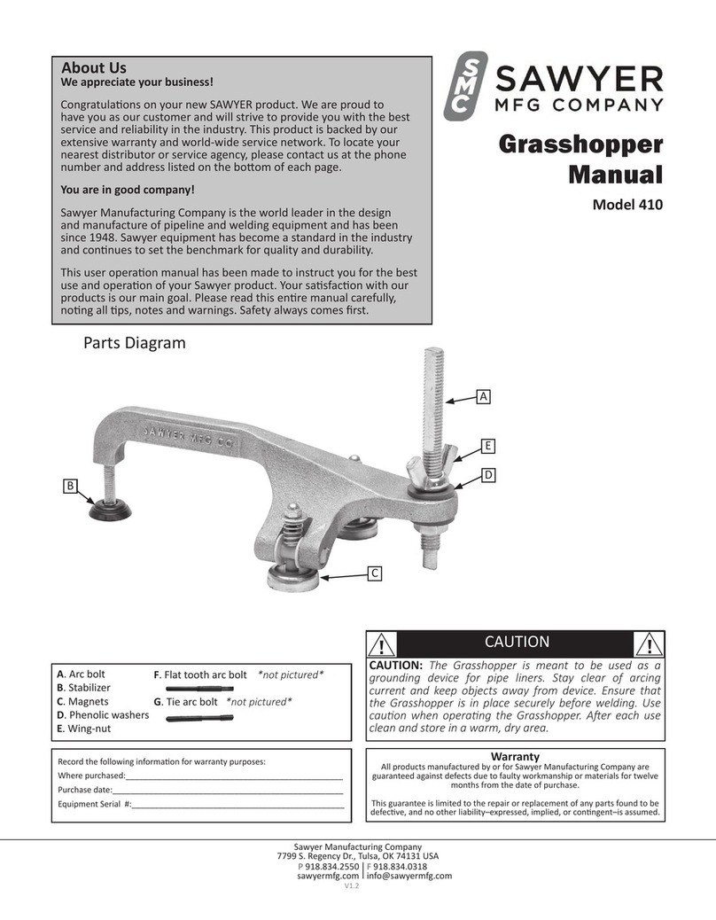 Sawyer Grasshopper 410 manual
