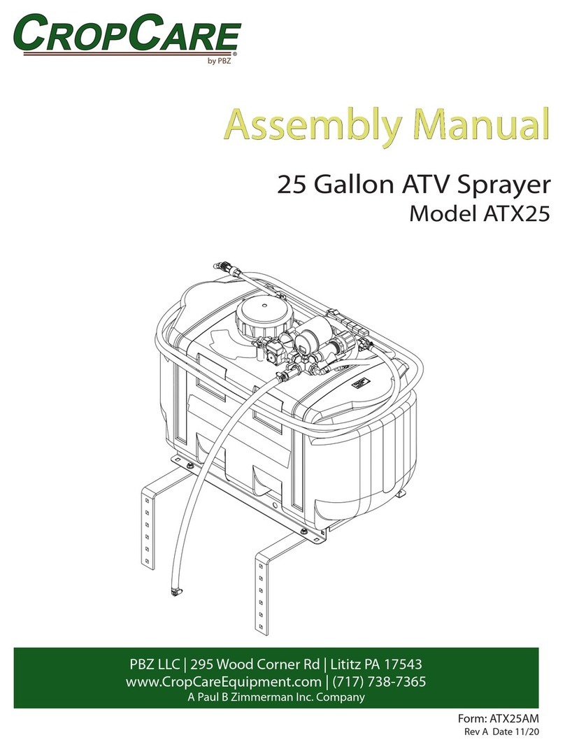 PBZ LLC CropCare ATX25 Assembly manual PBZ LLC CropCare ATX25 Assembly manual