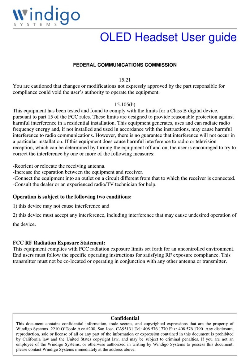 Windigo PBTMAYZC2-X User manual