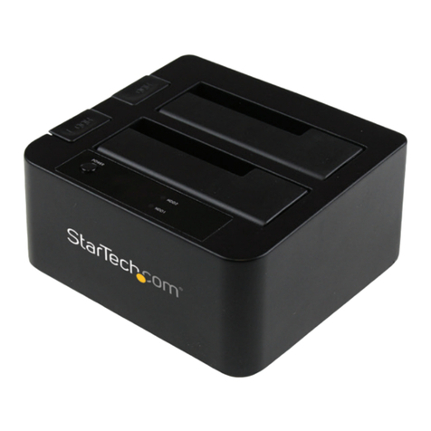 StarTech.com SDOCK2U33EB User manual