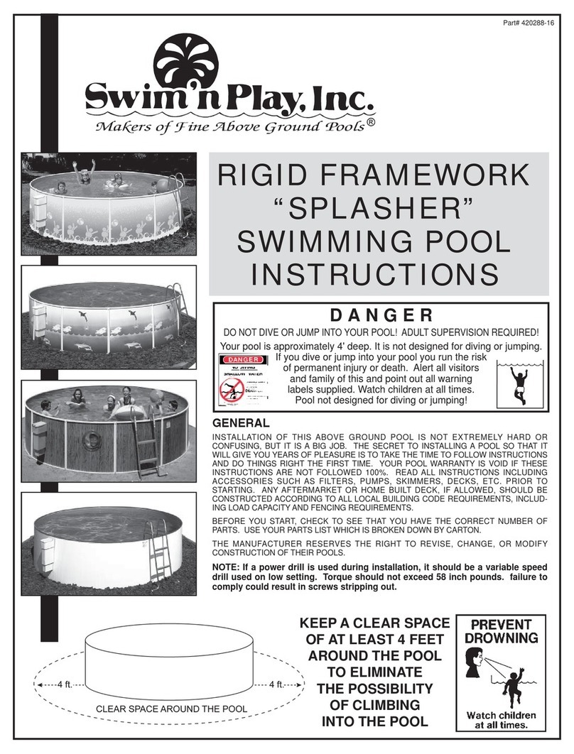 Swim'n Play SPLASHER instructions