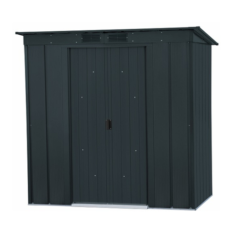 USP DURAMAXX 6 Ft Eco Pent Roof owner's manual