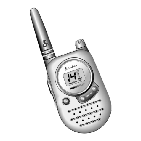 Cobra microTALK FRS 130-2 VP User manual