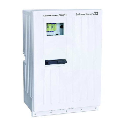 Endress+Hauser Liquiline System CA80PH Brief operating instructions Endress+Hauser Liquiline System CA80PH Brief operating instructions