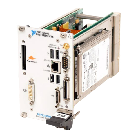 National Instruments PXI-8106 User manual
