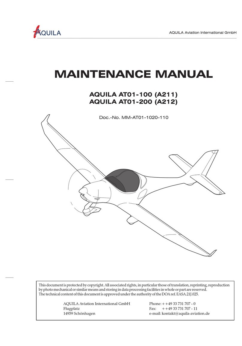 Aquila AT01-200 Maintenance manual