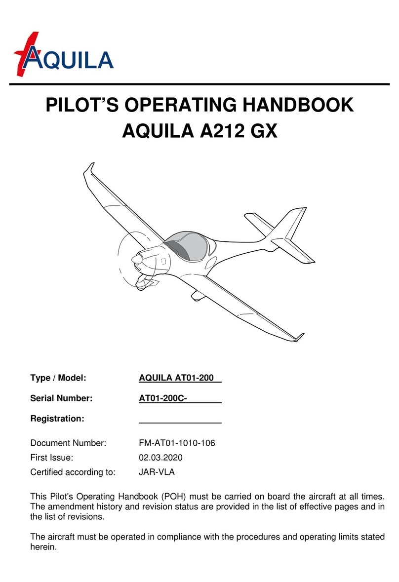 Aquila A212 GX Pilot operating handbook