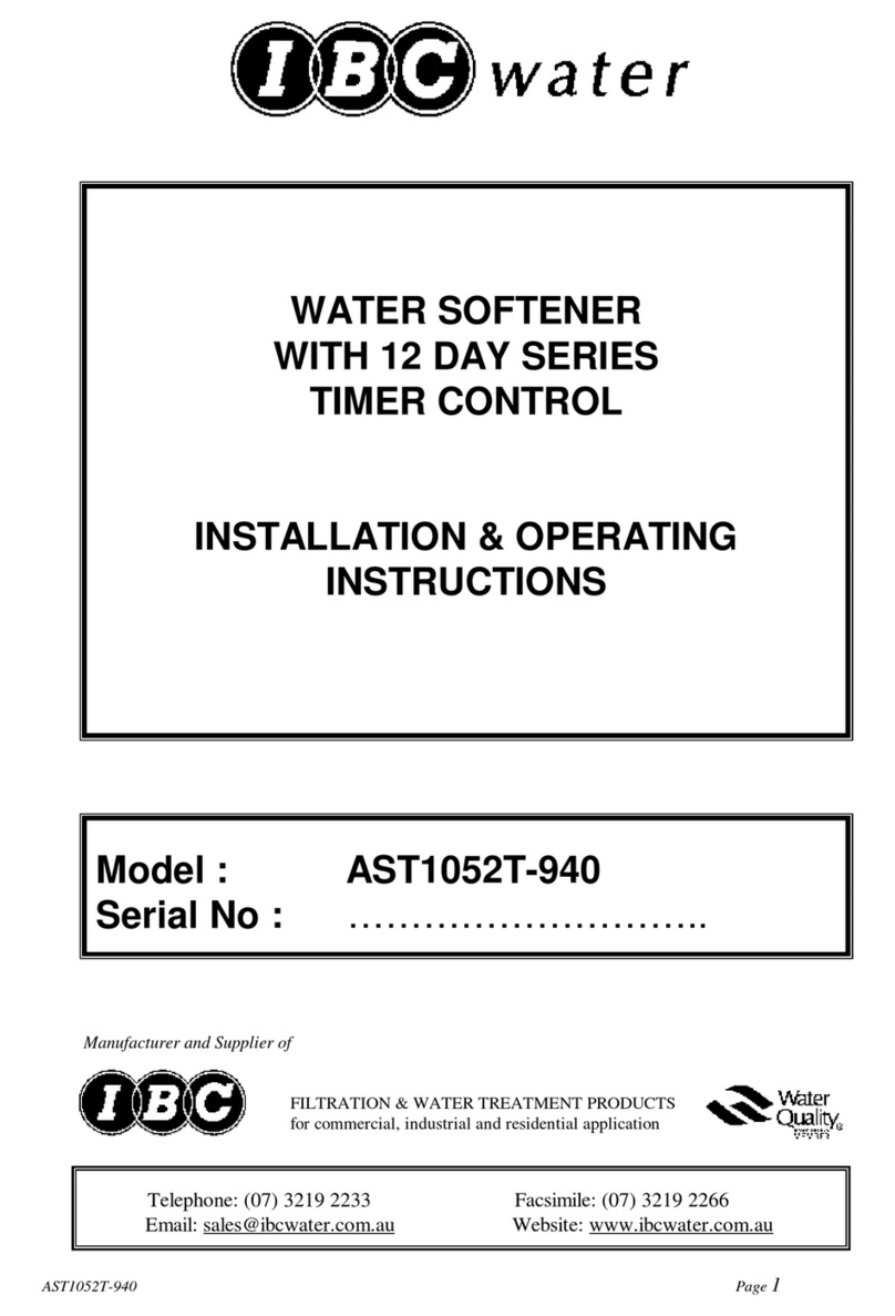 IBC Water AST1052T-940 Manual IBC Water AST1052T-940 Manual
