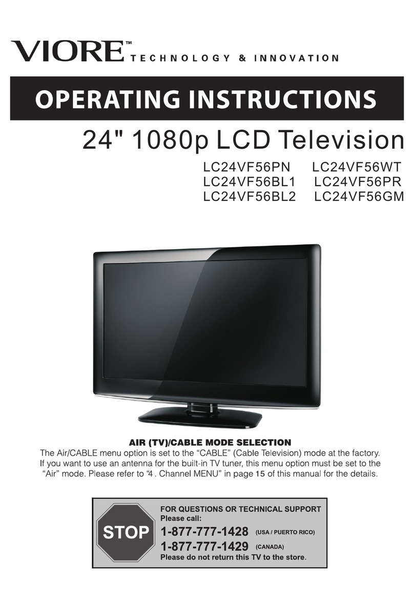VIORE LC24VF56PN User manual