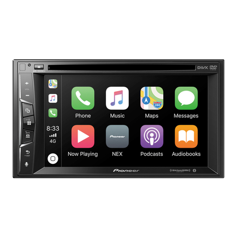 Pioneer AVH-1550NEX User manual
