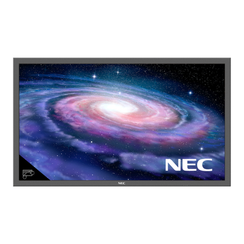 NEC MultiSync ShadowSense Touch C Series User manual NEC MultiSync ShadowSense Touch C Series User manual