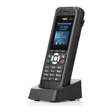 NEC G577 User manual