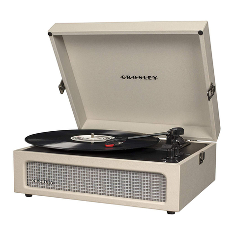 Crosley Voyager User manual