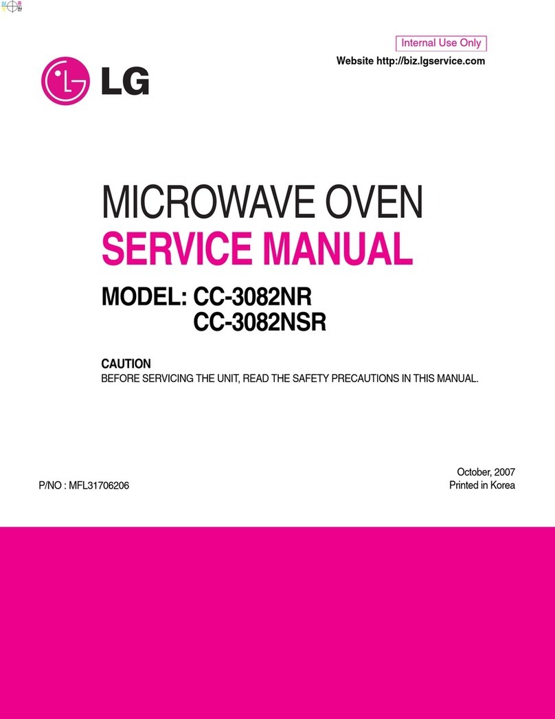 LG CC-3082NR User manual
