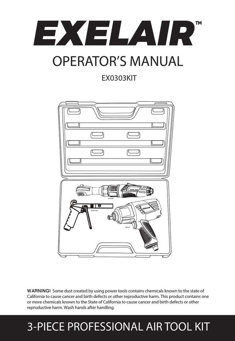 EXELAIR EX0303KIT User manual