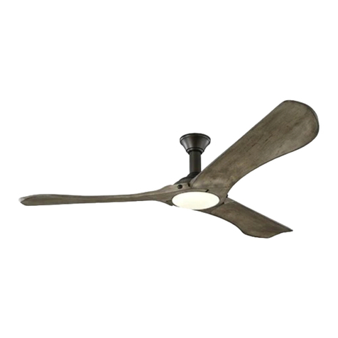 Monte Carlo Fan Company 3MNLR72 D Series Instruction manual