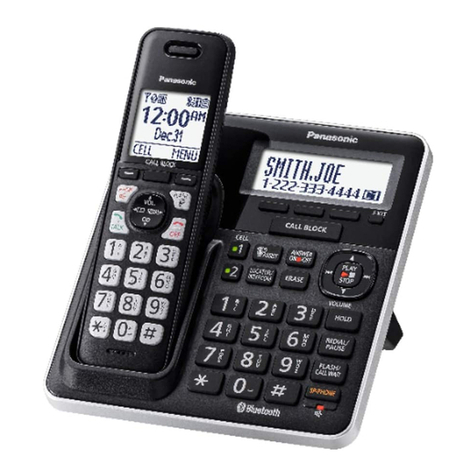Panasonic KX-TGF770 Series User manual