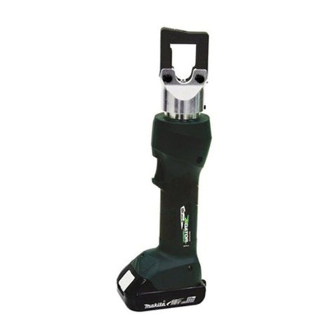 Textron Greenlee GATOR EK410LT User manual
