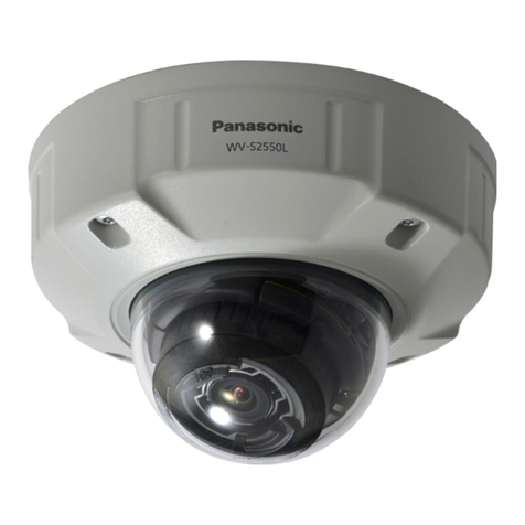 Panasonic WV-S2550L Important information