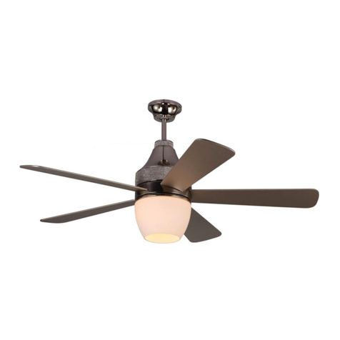 Monte Carlo Fan Company 5NKR52XXD Series Instruction manual