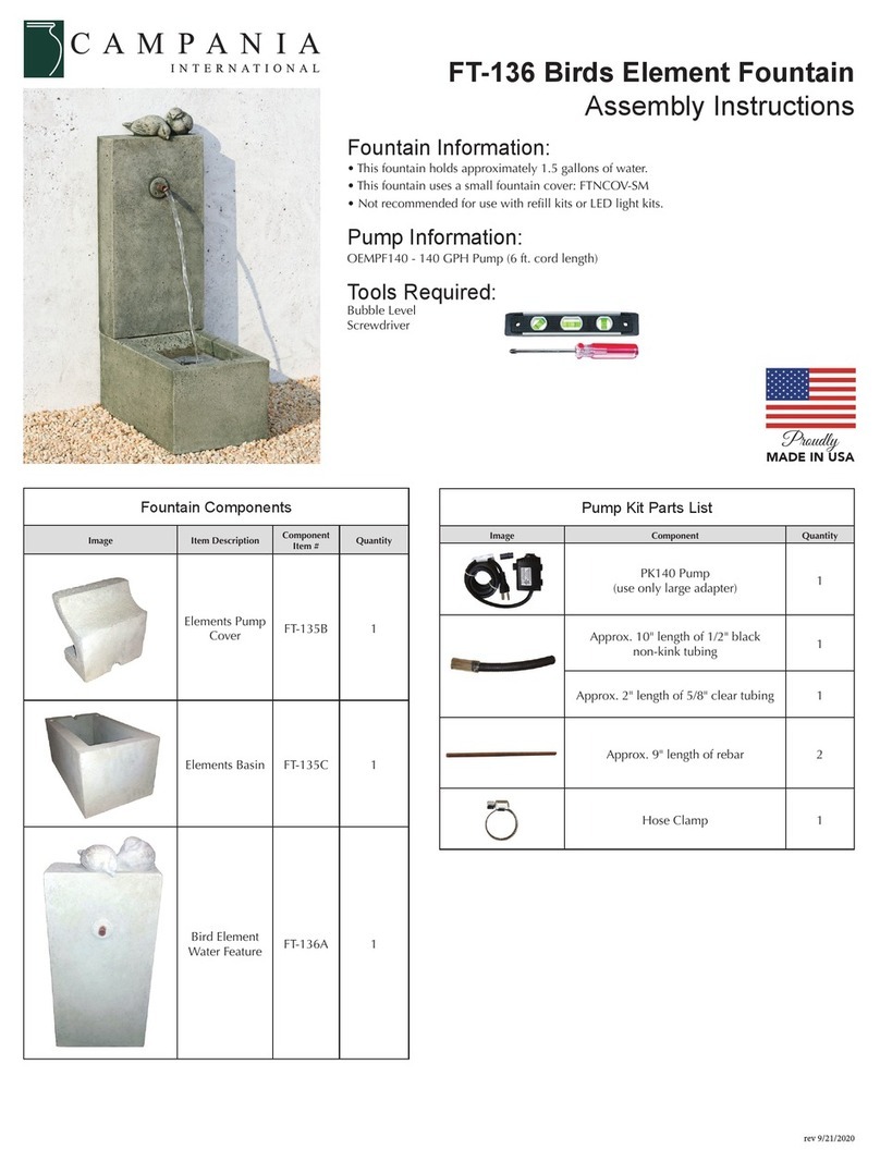 Campania International FT-136 Assembly instructions