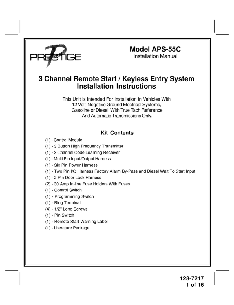 Prestige APS-55C User manual