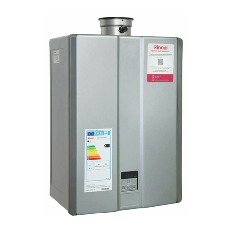 Rinnai Infinity N1600i Operation and installation manual