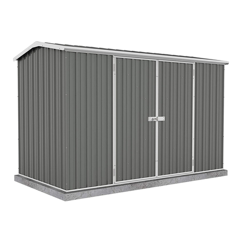 ABSCO SHEDS 30152GK Installation guide ABSCO SHEDS 30152GK Installation guide