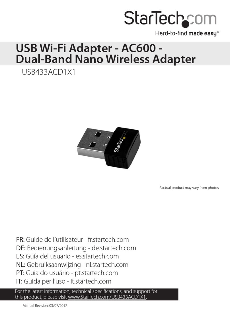 StarTech.com USB433ACD1X1 quick start guide