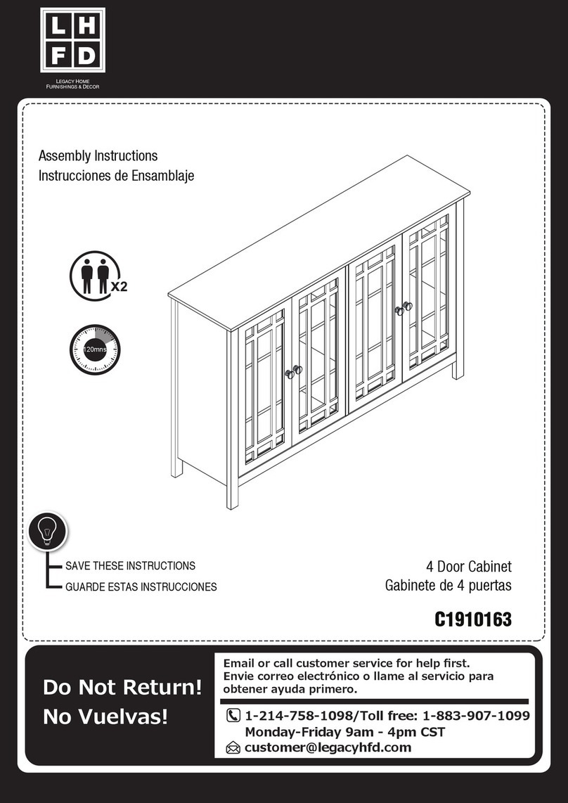 LHFD C1910163 Assembly instructions