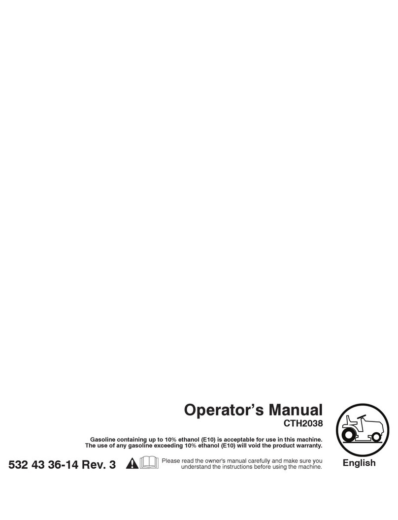 Husqvarna CTH2038 User manual