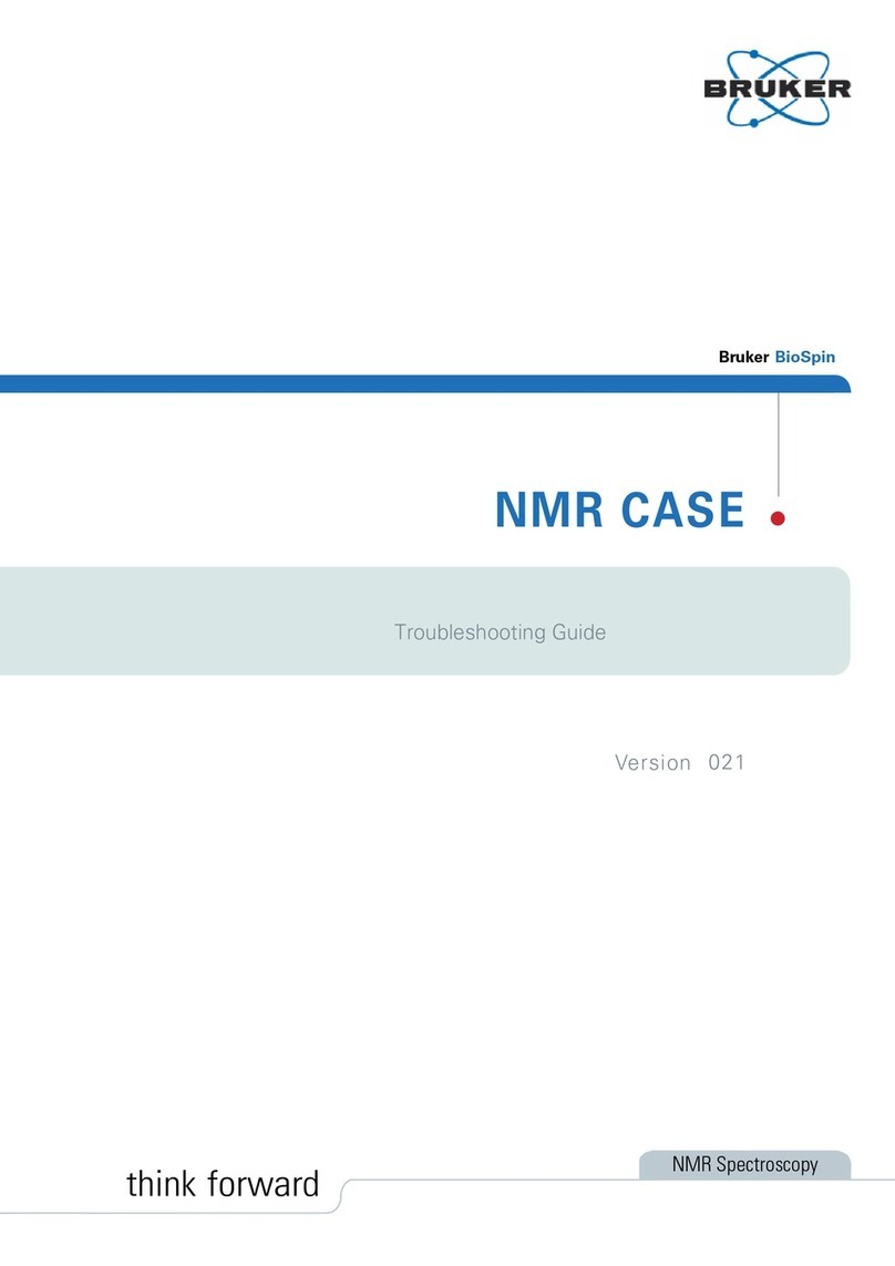 Bruker BioSpin NMR CASE troubleshooting guide Bruker BioSpin NMR CASE troubleshooting guide