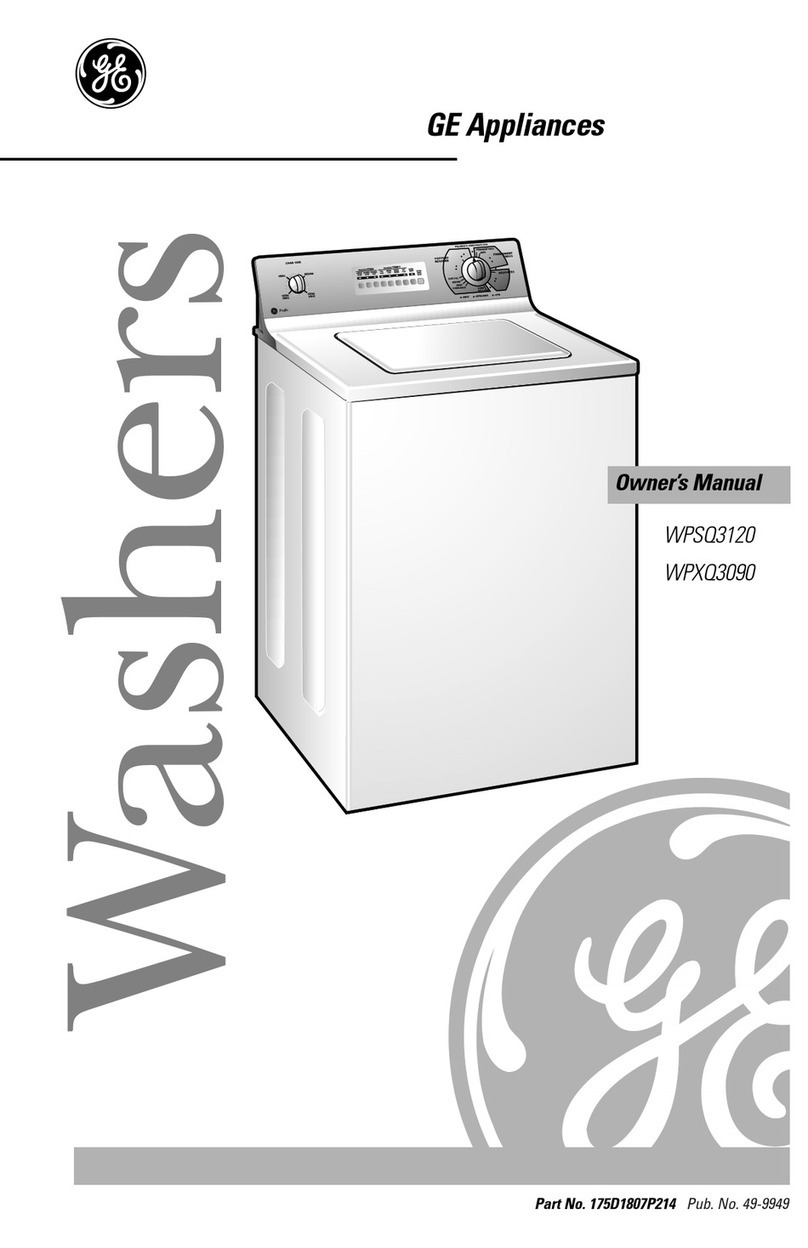 GE WPSQ3120 User manual GE WPSQ3120 User manual