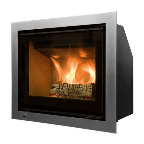 Spartherm Zero Clearance Fireplace-600 Installation and operating instructions