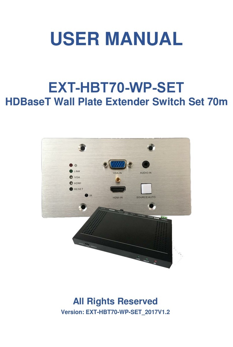 AVDIS GeMNeXT EXT-HBT70-WP-SET user manual