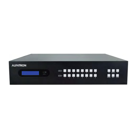ALFAtron ALF-MUH88TP-N manual