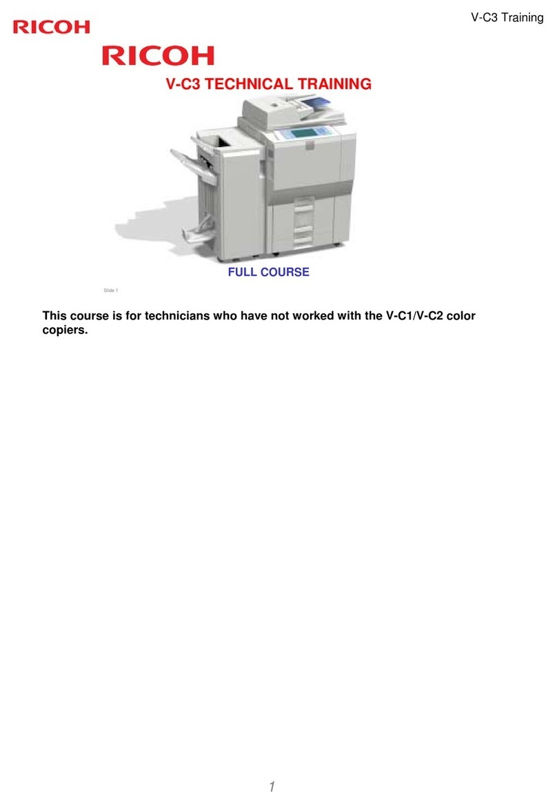 Ricoh V-C3 Installation guide