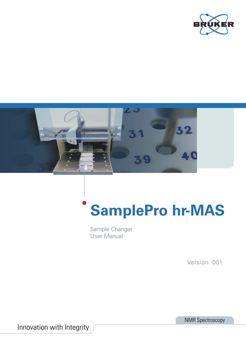 Bruker SamplePro hr-MAS User manual