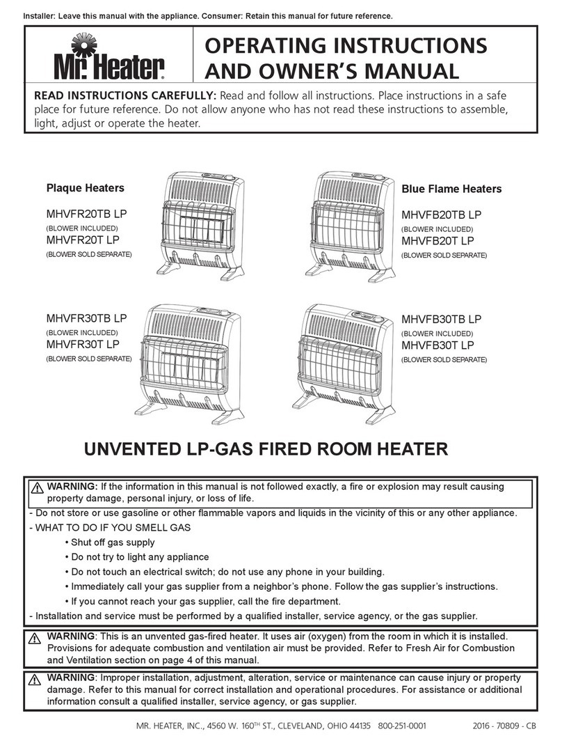 MrHeater MHVFR20T LP Assembly instructions MrHeater MHVFR20T LP Assembly instructions