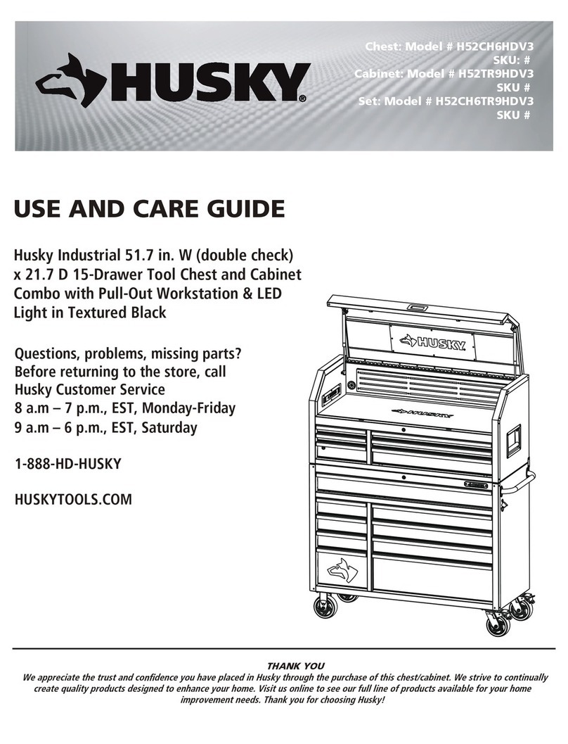 Husky H52CH6HDV3 User manual