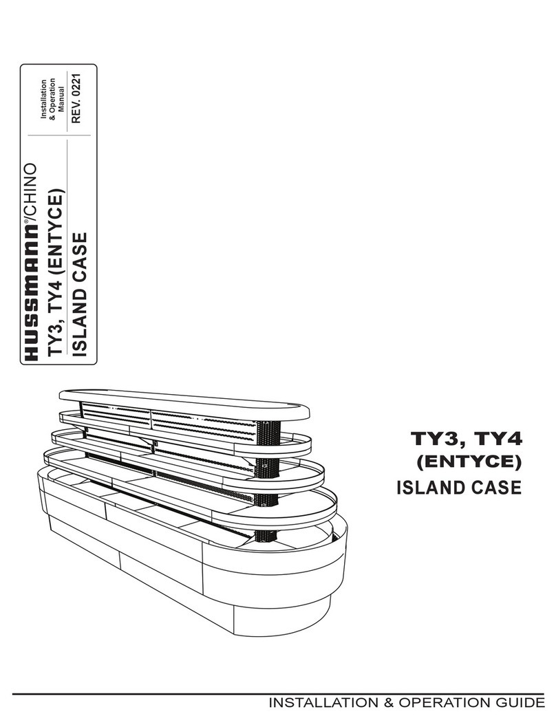 Hussmann Chino Entyce TY3 Installation & operation guide