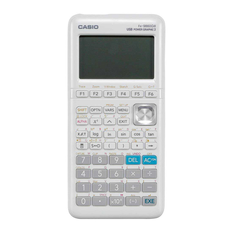 Casio FX-9860GIII Installation manual