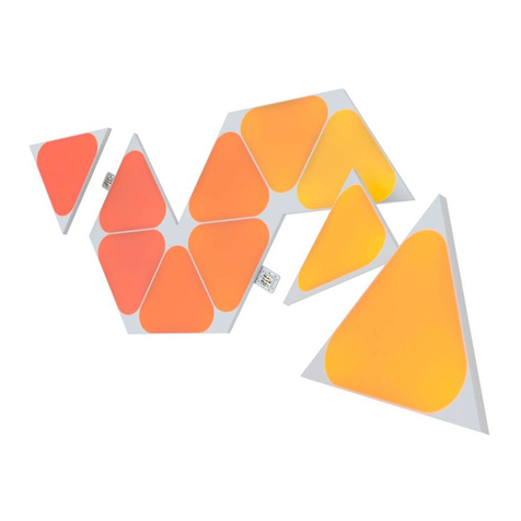 Nanoleaf Shapes Triangles Expansion Pack quick start guide Nanoleaf Shapes Triangles Expansion Pack quick start guide