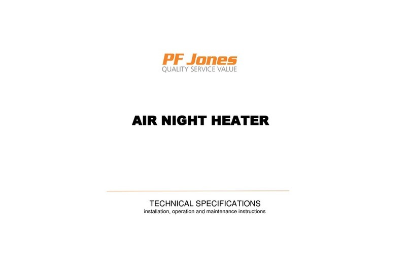 PF Jones PFJ-2D-12 Technical specifications