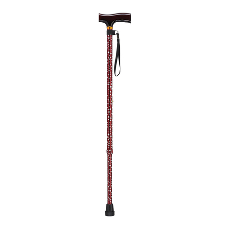 Drive Medical walking stick manual