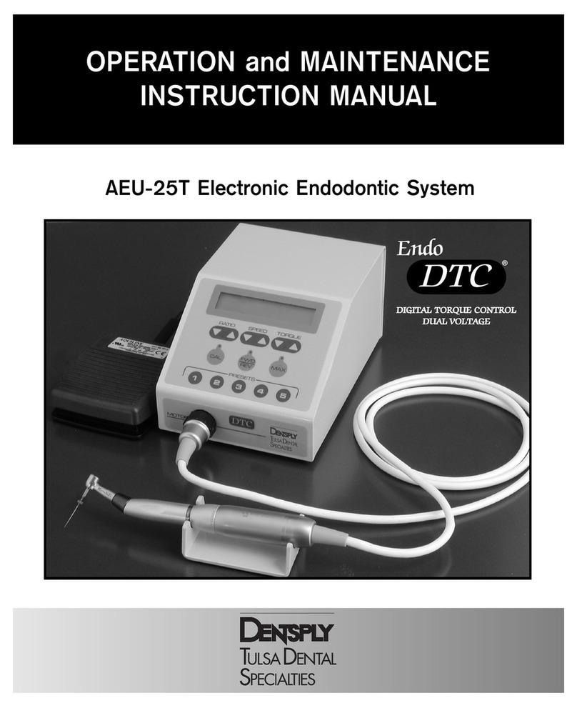 DENTSPLY AEU-25T Manual DENTSPLY AEU-25T Manual