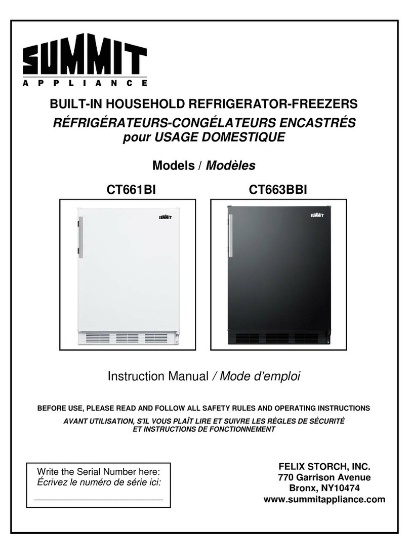 Summit CT661BI User manual