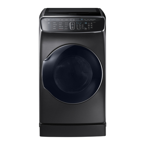 Samsung FlexWash DVE60M9900V installation guide